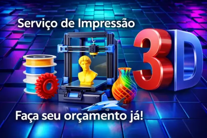 Serviço de Impressão 3D Personalizado
