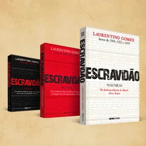Box Trilogia Escravidão Laurentino Gomes