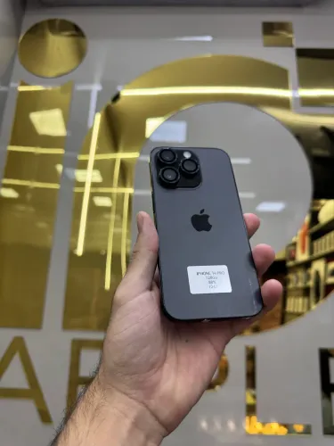 IPHONE 14 PRO 128GB BLACK SEMI NOVO QUEIMÃO 