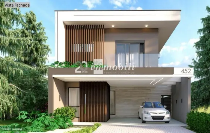 Casa à venda em Cotia, Granja Viana, com 3 suítes, com 193.3 m², Gramado