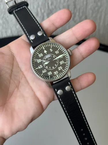 Relógio Laco Daydate Pilot 42mm