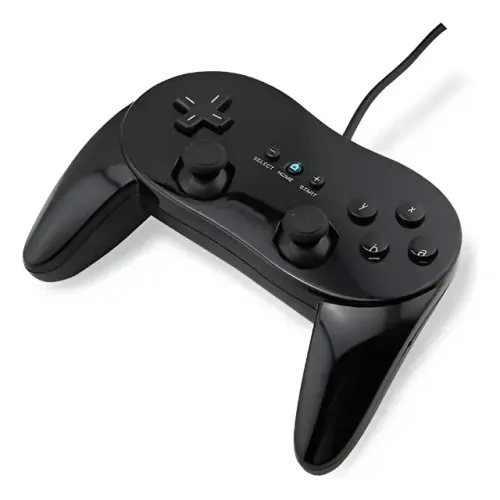 Controle Pro Clássico Para Wii Com Fio