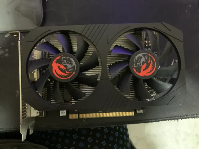 Placa de vídeo rx 550 4gb