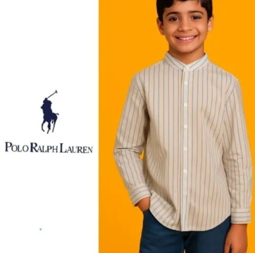 RALPH LAUREN camisa original - 7 anos