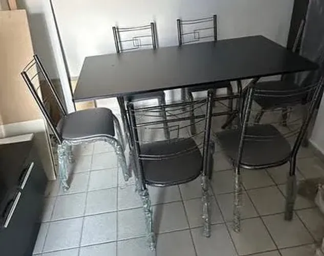 Mesa de jantar de 6 cadeira