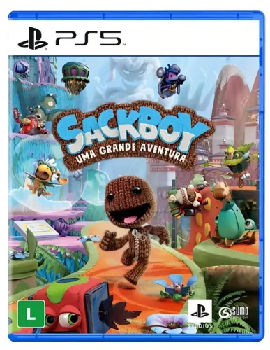 Jogo Sackboy Uma Grande Aventura PS5 Mídia Física