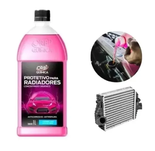 Protetivo para Radiadores 1L Rosa Orbi