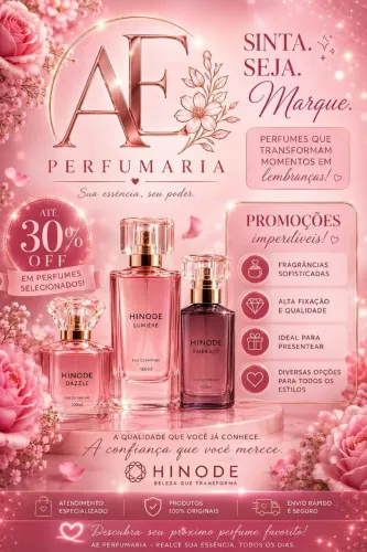 AE cosmético perfume Hinode