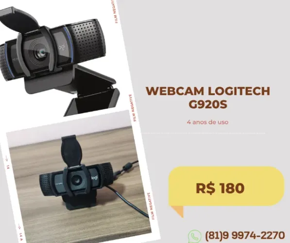 Webcam logitech g920s