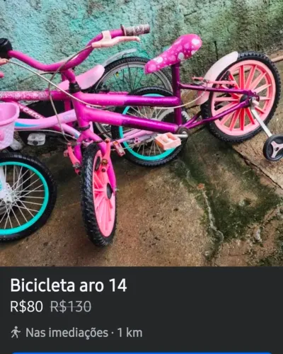Bicicleta aro 14