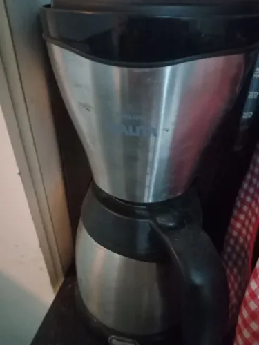 Fogao novo na caixa de indução cafeteira elétrica q vira garrafa térmica quando tira de ba