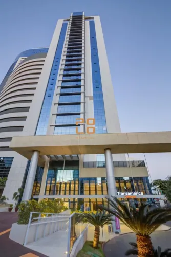Studio Twin para locação no Roomo Transamerica Goiânia Orion - disponível para curta ou lo