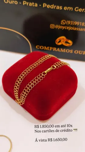 Lacraia ouro 18k