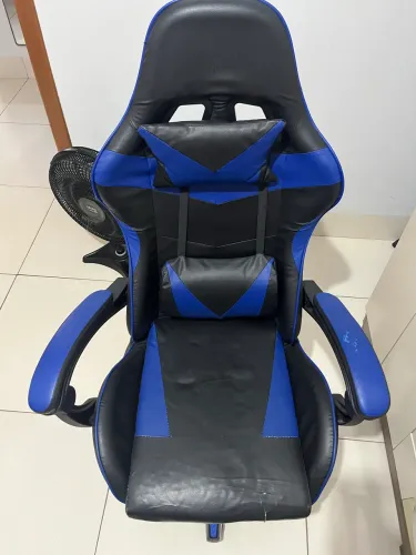Cadeira gamer azul
