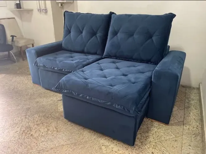 Sofá Retrátil e Reclinável Altavero 250 cm