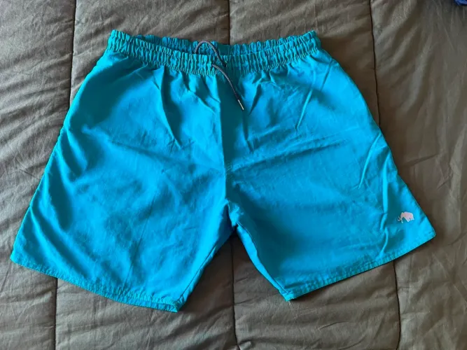Shorts azul masculino
