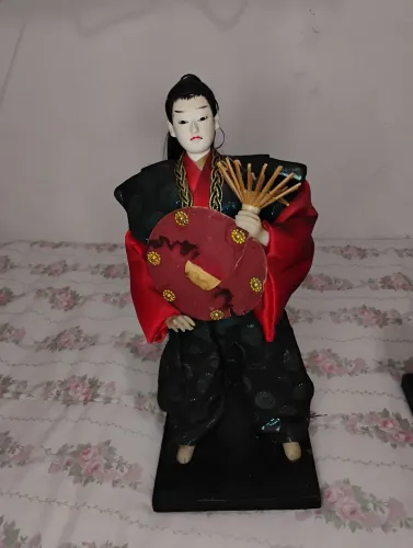 Boneco Geisha Colecionável Japonês 