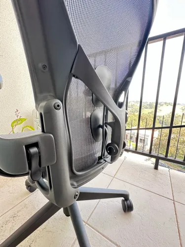 Cadeira Escritório Herman Miller Aeron B Grafite