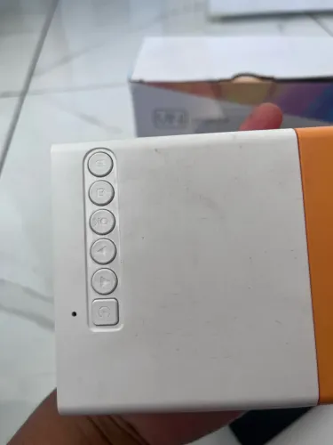 Mini projetor led portátil 