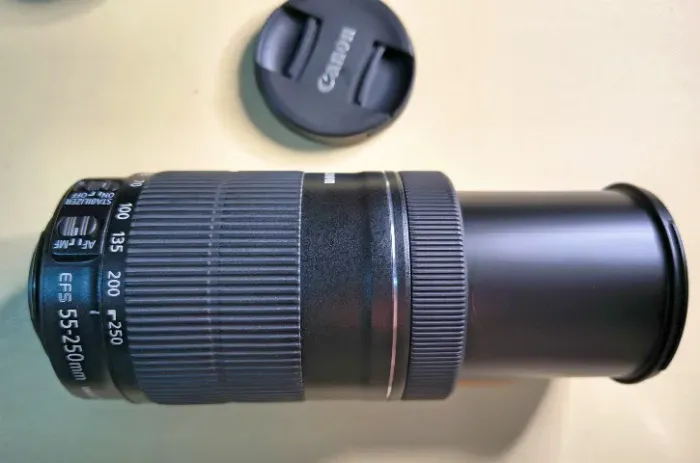 Lente Canon 55-250mm IS STM