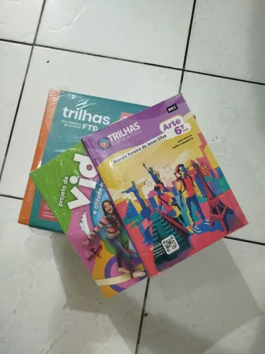 Livros ftd trilhas 7 ano novo
