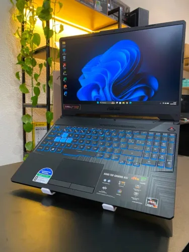 Notebook ASUS TUF Gaming A15 + Ryzen 7 + SSD M2 512GB + 16GB DDR5 + RTX 3050 + Tela 144Hz