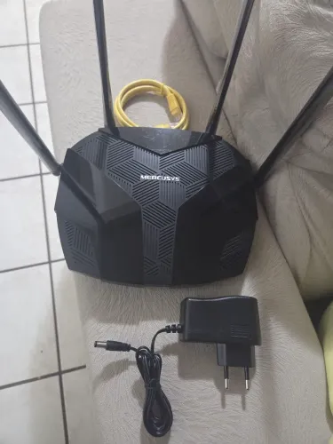 PRA SAIR LOGO!!! ROTEADOR MR70X MERCUSYS WIFI 6 AX 1800