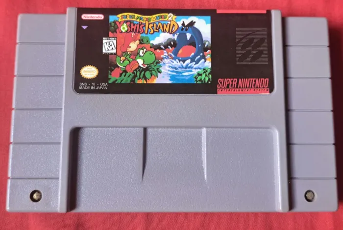 Yoshi Island Super Nintendo (Relabel)