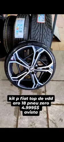 aro 18 Fiat fastcack pneus novos sem uso 