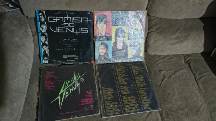 Coleção Discos de Vinil Camisa de Vênus 4 LP's