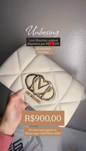Bolsa original moschino