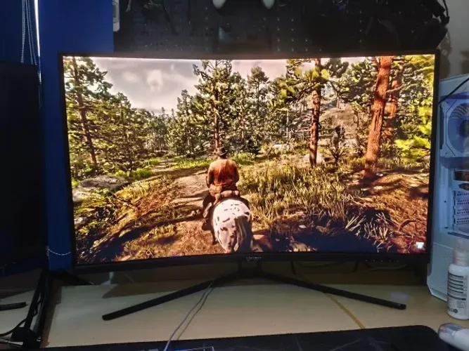 Monitor Gamer Husky Hailstorm 31.5' LED, Curvo, 165 Hz, Full HD, 1ms