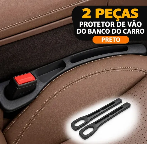 Protetor de Vão do Banco do carro Gap Filler 2 Peças