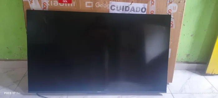 Tv da xaomi 50 polegadas , retirar as peças