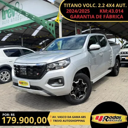 Fiat Titano Volcano 2.2 16V 4X4 TB Die. Aut. 2025
