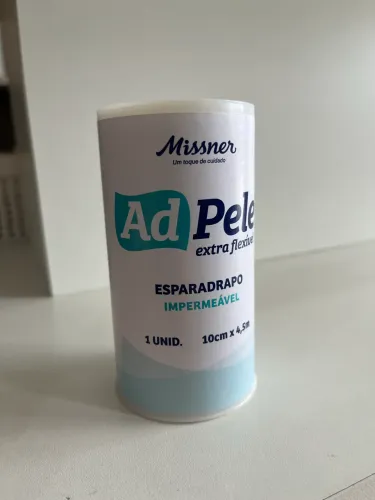 Esparadrapo impermeável Adpele 10cmx4,5m- MISSNER