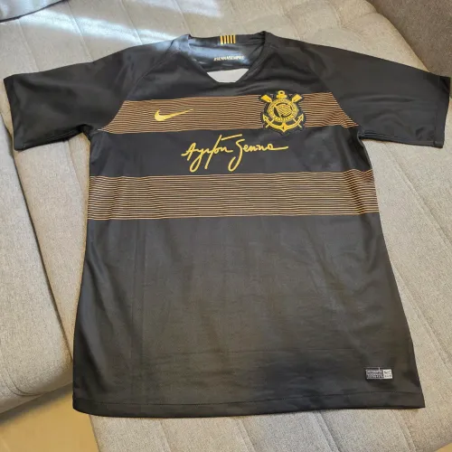 Camisa Corinthians Senna Nike 2018 Tamanho G Torcedor Importada