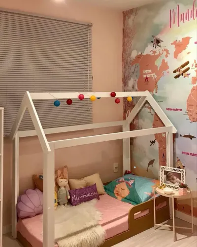 Cama Montessoriana infantil