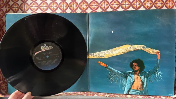 LP Zé Ramalho - A Terceira Lâmina 1981 | Vinil Epic | Capa Dupla