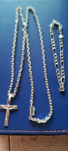 Combo em PRATA 925 BANHADAS PREMIUM(pesado)