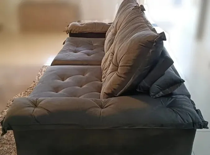 SOFÁ RETRÁTIL E RECLINÁVEL PREMIUM 2,22M