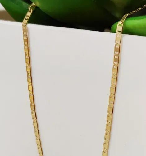 OPORTUNIDADE! OURO 18K Corrente Linda! LEIA