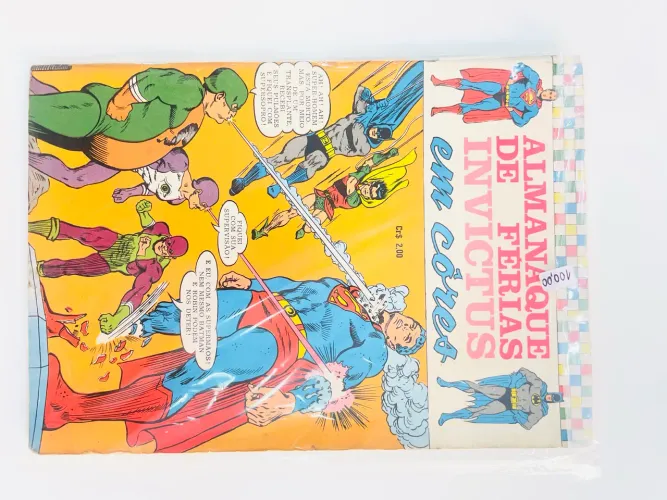 HQ Almanaque de Férias de Invictus em Cores - Editora EBAL (1972)