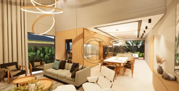 Casa com 3 quartos à venda, 214 m² por R$ 1.900.000 - Condomínio Terras Alpha Nova Esplana