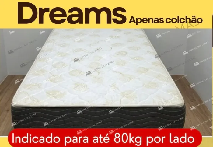 Colchao solteiro D28 Bonsono pronta entrega 100% espuma