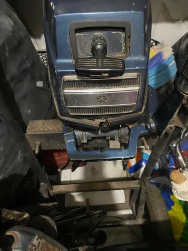 Motor de popa Yamaha 15 hp 1980 troco por caiaque