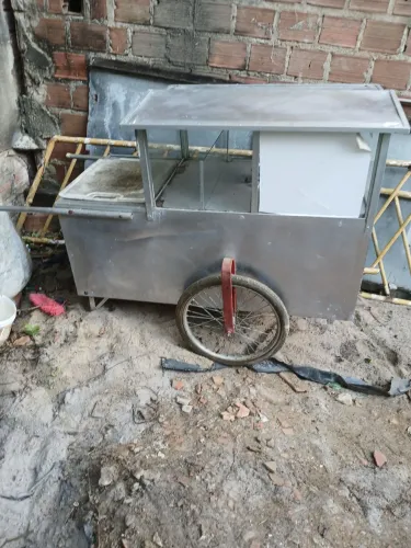 Carroça de pipoca 