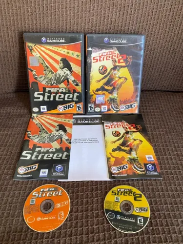 Jogos futebol Nintendo game cube