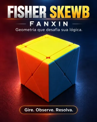 ? Fisher Skewb FanXin - Apenas R$ 25,00! ?