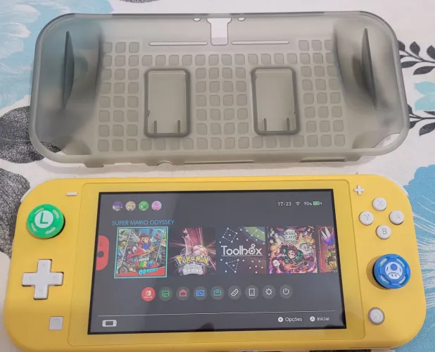 Nintendo Switch lite desbloqueado + SDcard 128gb